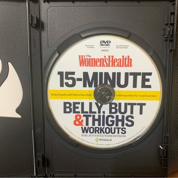 15 minute Belly Butt & Thighs Workout DVD - Picture 3 of 3